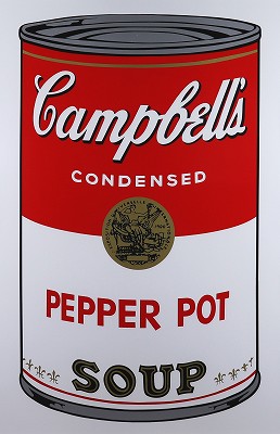 CAMPBELL'S SOUP Can 1（PEPPER POT)