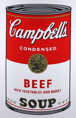 CAMPBELL'S SOUP Can 1（BEEF) 