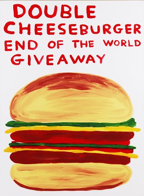 DOUBLE CHEESEBURGER END OF THE WORLD GIVEAWAY