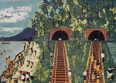 トンネルのある風景