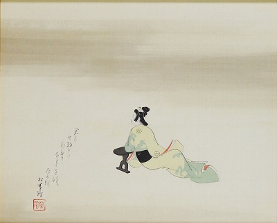 名妓高尾之図