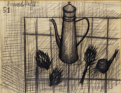 ティーポットとアーティチョーク