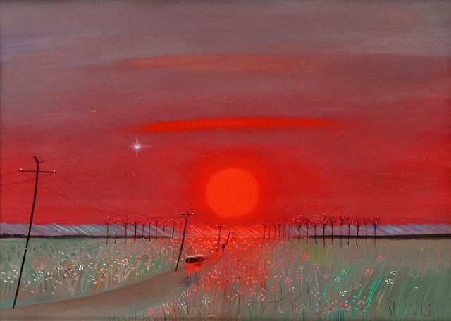 越後瞽女日記 春野の陽 春の旅 朝立ち