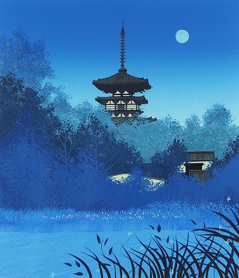 薬師寺月下