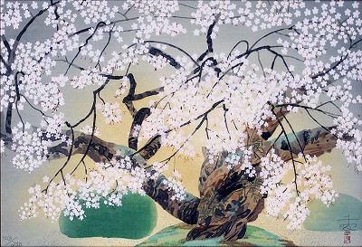 御車返の桜